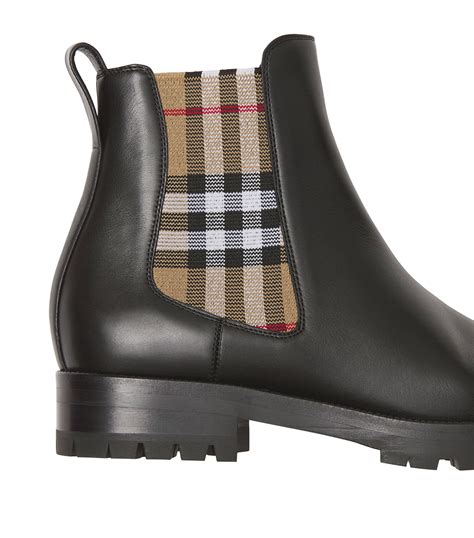 burberry chelsea long|burberry vintage check chelsea boots.